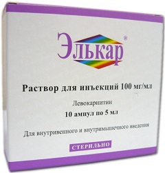 Раствор для инъекций Элькар