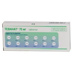 Таблетки Теванат